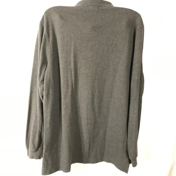 Lands' End Polo Microsoft DELL logo 100% Cotton L - Picture 5 of 6